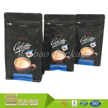 FDA Standard Customized Side Gusset Espresso Ground Coffee Packaging Bags For Ground Coffee With Valve